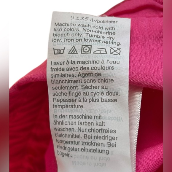 J.Crew NWT Women's Pink Embroidered Eyelet Ruffle Front Pull On Midi Skirt Med - Picture 5 of 7